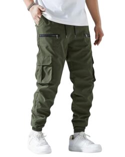 Lymio Cargo for Men || Cotton Cargo Pant || Drawstring Waist Pant