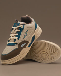 asian Men’s Tango-01 Sneakers | Stylish & Lightweight Shoes with High Grip Sole Sneakers For Men (Beige, Brown