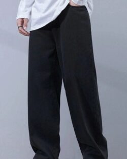 Veltick Men’s Relaxed Fit Mid-Rise Jeans – Stylish Casual Denim Wear