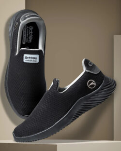 Athleo ATG-424 Comfortable Lightweight Breathable Durable Sports Slip-On Running Shoes For Men (