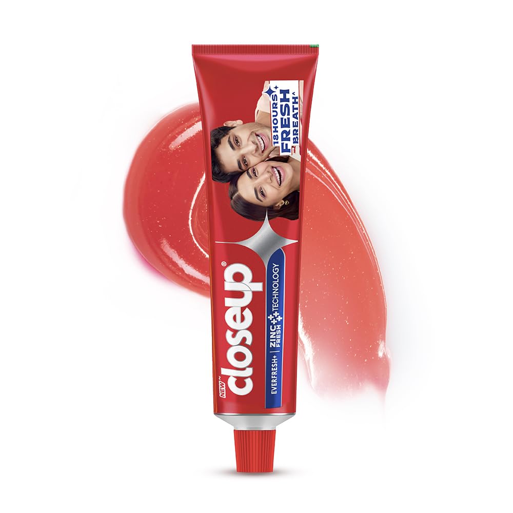 Close Up Toothpaste | Long lasting 18 Hours Of Fresh Breath & White Teeth - 600g (Pack of 4) - Image 8