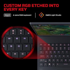 HP HyperX OMEN 15, AMD Ryzen 7 260, 8GB-RTX 5050, 24GB DDR5 (Upgradeable), 1TB SSD, 180Hz, 2.5K, 500 nits, 3ms resp time, 15.3''/38.9cm, Win11, Office24, Black, 2.42kg, gb0038AX, RGB, AI Gaming Laptop