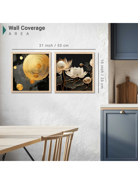 Abastract Wall Art With Frame Home Decor Wall Painting For Living Room Office Bedroom
