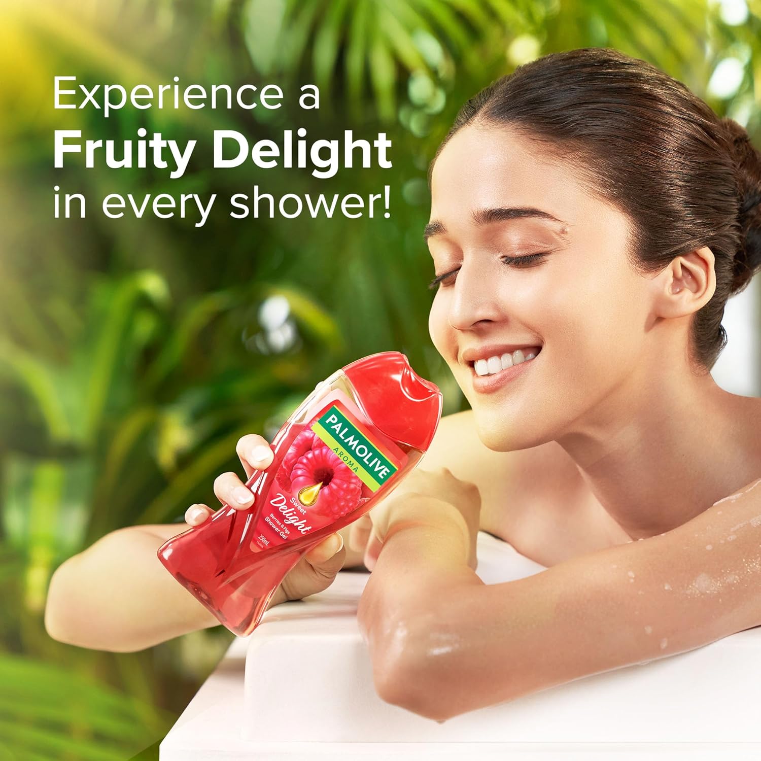 Palmolive Juicy Berries & Figs Aroma Sweet Delight Body Wash | Mood boosting fragrance | Nourishing | For naturally bright skin | No paraben & silicone, pH balanced, Body Wash...