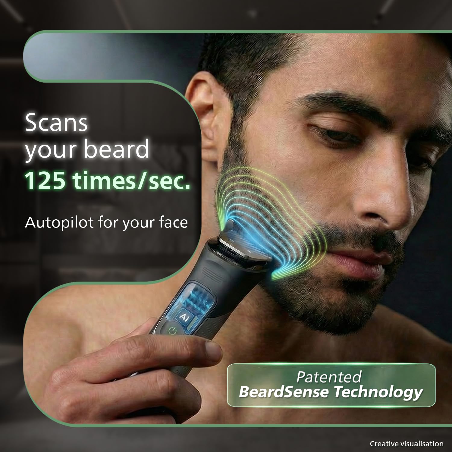 Philips India's No.1 Men's Trimmer | BeardSense Technology | Self-sharpening blades | 13-in-1 Grooming Kit- Beard,Hair,Body, Nose,Intimate | 120min. runtime | 100% Showerproof |...