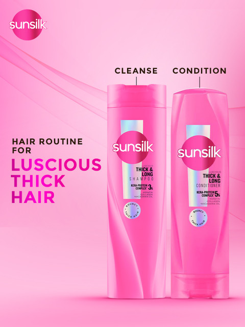 Sunsilk Luscious Thick & Long Shampoo - 80 ml