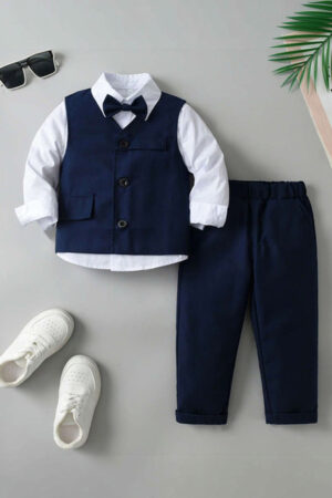 FABIZZA Boys Boys 3 Piece Suits