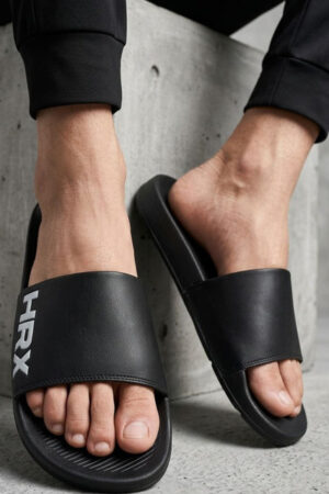 HRX by Hrithik Roshan Unisex Printed Sliders
