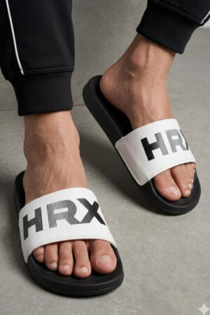 HRX by Hrithik Roshan Unisex Printed Sliders
