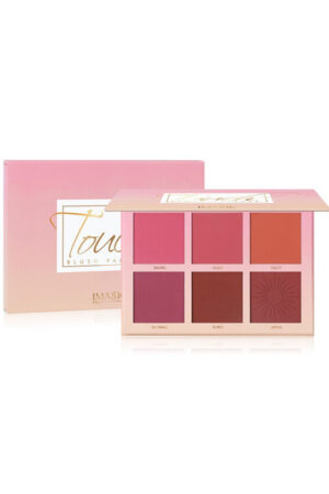 IMAGIC PROfessional Cosmetics 6 Color Touch Blush Palette