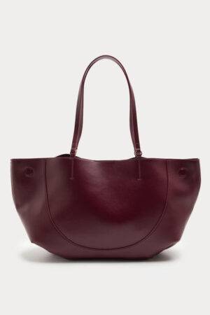 Marks & Spencer Faux Leather Stitch Detail Tote Bag