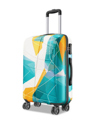 Safari Luma Neo Printed Hard-Sided Medium Trolley Bag
