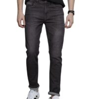 The Indian Garage Co Men Slim Fit Solid Mid-Rise Stretchable Jeans