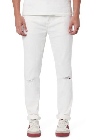 The Indian Garage Co Men Slim Fit Solid Mid-Rise Stretchable Jeans