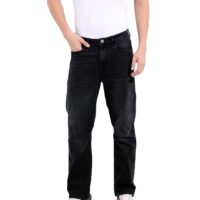 The Indian Garage Co Men Slim Straight Fit Solid Mid-Rise Stretchable Jeans