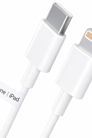 UNBREAKcable USB C to Lightning Cable (1M) | MFi Certified Fast Charging PD Cable Compatible for iPhone 15/14/13/12/11/X/8, iPad | Durable Braided Type C to Lightning Charger Cord
