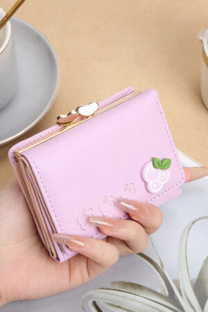 VALERIE Women PU Three Fold Wallet