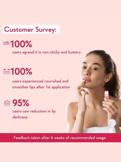 WishCare Ceramide Tinted Lip Balm SPF50 PA+++ for Women & Men - 5g