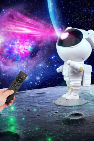 XERGY Astronaut Galaxy Projector 360deg Galaxy Space Light Night Lamp With Remote