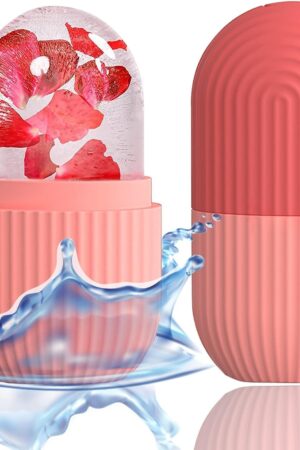 Ice Roller for Face and Eye (Pink), Ice Roller, Face Massager, Facial Roller, Ice Facial Roller, Ice Rooler